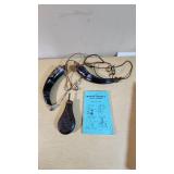 Powder Horns and Muzzleloader Accessories with Guide Book by Major R. O. Ackerman