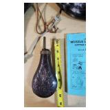 Powder Horns and Muzzleloader Accessories with Guide Book by Major R. O. Ackerman