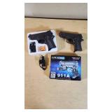 UKARMS 911A Airsoft Gun with Accessories and BBs