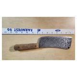 Vintage Cleaver with Wooden Handle