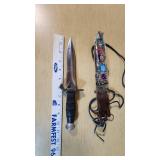 Survivor Stainless Steel Knives and Sheaths Set