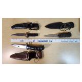 Handcrafted Knives Including Survival and Decorative Types