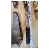 Knives with Handmade Handles