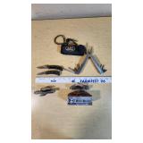 Ridge Runner and Frost Cutlery Knives and Multitools with Accessories