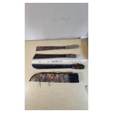 Lot of 3 machetes