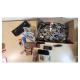 Knife Making Supplies including Rough Rider G10 Handles and Cedar Green Wood Blocks