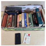 Box of Vintage Books and Reference Materials
