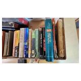 Box of Vintage Books and Reference Materials