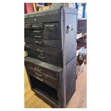 Storehouse Steel Tool Chest with Drawers 52" Total Height