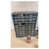 Plastic Storage Bins and Metal Drawer Organizers with Hardware