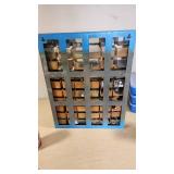 Plastic Storage Bins and Metal Drawer Organizers with Hardware