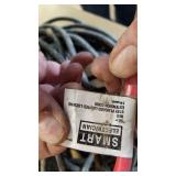 Extension cords, electrical outlet box and cables including Smart Electrician 50 ft 14 Gauge Stay Plugged Cord and others