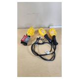 Bayco 75 Watt Work Lamp with 18/2 Cable and Protective Cage