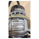 Craftsman Auto Scroller Saw Model 315.172100, Skil Jig Saw Model 487, and Stanley Router Base Model 04