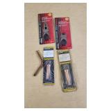 HLS-1101 Diagonal Plier Replacement Head and HLS-1102 Long Nose Replacement Head, K-T Industries Cutting Tips 6290 Size 1 and Size 3, and a Torch Tip