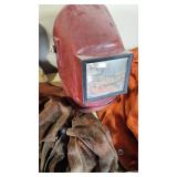 Welding Protective Gear including Helmet, Gloves, and Leather Apron/Jacket