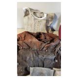 Welding Protective Gear including Helmet, Gloves, and Leather Apron/Jacket