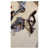 Assorted Clamps and Vices Collection with Various Sizes and Types