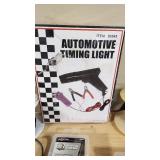 Automotive Tools and Accessories including Chicago Electric Power Inverter, Automotive Timing Light, and Wiring Supplies