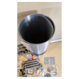 Assorted Hardware and Fasteners Including Electro-Galvanized Roofing Nails, Lag Screws, Hex Bolts, and More