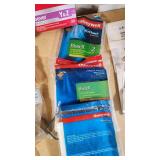 Vacuum Cleaner Accessories Lot including 3M Filtrete Hoover Vacuum Bags, Dirt Devil HEPA Filter, Honeywell Bissell Vacuum Bags, and Black+Decker Vacuum Belt