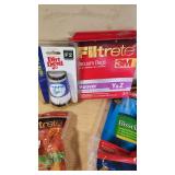 Vacuum Cleaner Accessories Lot including 3M Filtrete Hoover Vacuum Bags, Dirt Devil HEPA Filter, Honeywell Bissell Vacuum Bags, and Black+Decker Vacuum Belt