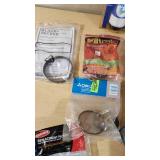 Vacuum Cleaner Accessories Lot including 3M Filtrete Hoover Vacuum Bags, Dirt Devil HEPA Filter, Honeywell Bissell Vacuum Bags, and Black+Decker Vacuum Belt
