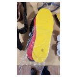 Assorted Construction Safety Gear including Tool Belt, Hard Hat, and Gloves