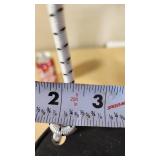 White and Black Braided Rope on Spool - Approx. 1/4" thick rope