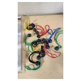 Master Mechanic 17 Piece Tie Down Kit and Bungee Cords Set