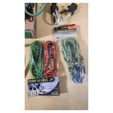 Various Bungee Cord Sets and Tie Downs