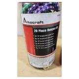 Altocraft 20 Piece Bungee Kit, Tool Shop 10-Piece 30" Bungee Cord Set