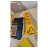 Lot of Hand Tools Including Stanley Scraper, Scissors, Utility Knives, and Putty Knives