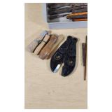 Assorted Hand Tools Including Punches, Files