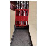 Norseman Drill Bit Sets, Drill Index and Assorted Drill Bits - Some Complete