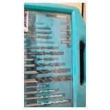 Norseman Drill Bit Sets, Drill Index and Assorted Drill Bits - Some Complete