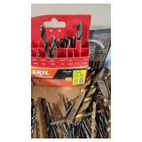Drill and Drive Bit Sets Including Skil and Tool Shop, Assorted Drill Bits