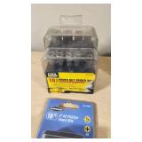 Power Tool Accessories including Warrior Phillips Bits and Performax Socket Adapter