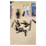 Power Tool Accessories including Warrior Phillips Bits and Performax Socket Adapter