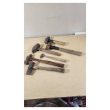 Hammers, Various Sizes and Styles