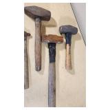 Hammers, Various Sizes and Styles