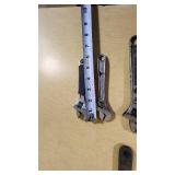 Adjustable Wrenches Various Sizes and Brands