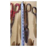 Lot of Tin Snips and Metal Shears
