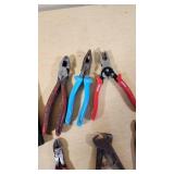 Various Pliers and Bolt Cutters