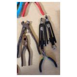 Various Pliers and Bolt Cutters