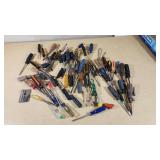 Various Screwdrivers and Hand Tools including Mixed Brands and Styles