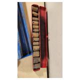 Lot of Socket Wrenches and Accessories Including Ratchet Handles and Sockets