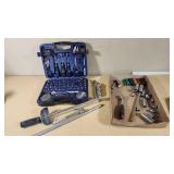 Socket Set, Torque Wrench, and Assorted Sockets