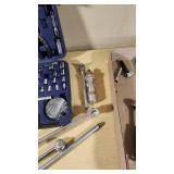 Socket Set, Torque Wrench, and Assorted Sockets