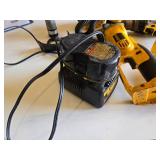 DeWalt Cordless Power Tools including Drill, Impact Driver, Angle Grinder, and Accessories - Batteries Untested, Units Worked in Testing